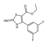 ETHYL 2-AMINO-4-(3,5-DIFLUOROPHENYL)THIAZOLE-5-CARBOXYLATE picture