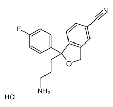 racDidemethyl Citalopram Hydrochloride structure