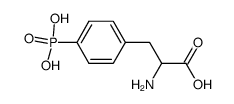 4-Phosphono-DL-phenylalanine Structure