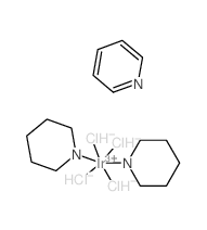 (C5H6N){Ir(py)2Cl4} Structure