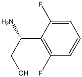 (2R)-2-AMINO-2-(2,6-DIFLUOROPHENYL)ETHAN-1-OL结构式