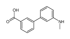 3-(Methylamino)biphenyl-3-carboxylic acid Structure