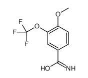 4-methoxy-3-(trifluoromethoxy)benzamide Structure