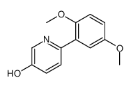 6-(2,5-dimethoxyphenyl)pyridin-3-ol Structure