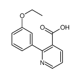 2-(3-ethoxyphenyl)pyridine-3-carboxylic acid Structure