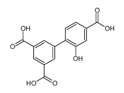 5-(4-carboxy-2-hydroxyphenyl)benzene-1,3-dicarboxylic acid结构式