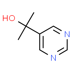 5-Pyrimidinemethanol, alpha,alpha-dimethyl- (9CI) structure