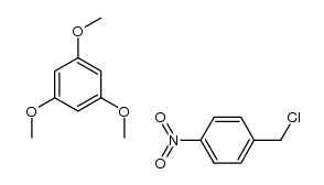 1,3,5-trimethoxybenzene compound with 1-(chloromethyl)-4-nitrobenzene (1:1) Structure