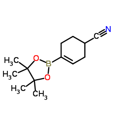 4-(四甲基-1,3,2-二氧杂硼烷-2-基)环己基-3-烯-1-腈图片