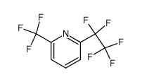 2-Pentafluoroethyl-6-trifluoromethyl-pyridine结构式