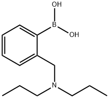 2-(二丙氨基)甲基苯硼酸结构式