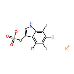 Potassium 1H-indol-3-yl sulfate-d4 picture