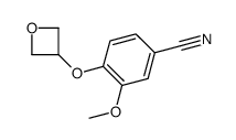 3-Methoxy-4-(oxetan-3-yloxy)benzonitrile picture