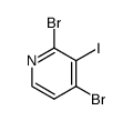 2,4-dibromo-3-iodopyridine structure