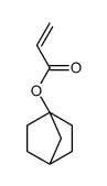 4-bicyclo[2.2.1]heptanyl prop-2-enoate结构式