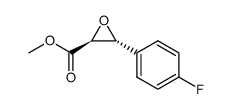 Methyl trans-3-(4-fluorophenyl)oxirane-2-carboxylate Structure