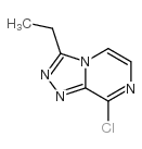 8-chloro-3-ethyl-[1,2,4]triazolo[4,3-a]pyrazine结构式
