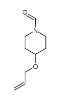 N-formyl-4-(2-propenoxy)piperidine Structure