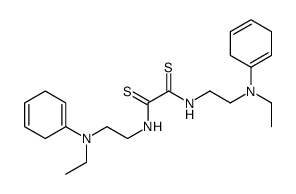 N,N'-Bis[2-[ethyl(3-methylphenyl)amino]ethyl]-1,2-dithioxoethane-1,2-diamine结构式