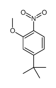 4-tert-butyl-2-methoxy-1-nitrobenzene Structure