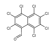 heptachloro-8-formylnaphthalene结构式