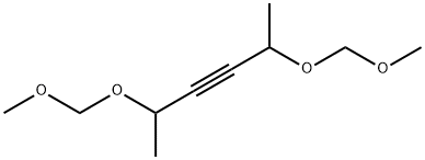2,4,9,11-Tetraoxadodec-6-yne, 5,8-dimethyl- Structure