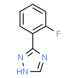 5-(2-Fluorophenyl)-1H-1,2,4-triazole Structure
