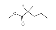 methyl ester of/the/ (+)(S)-methylpropylacetic acid结构式