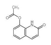 2(1H)-Quinolinone,8-(acetyloxy)- picture