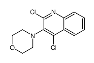 4-(2,4-dichloroquinolin-3-yl)morpholine Structure