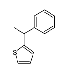 2-(1-phenylethyl)thiophene Structure