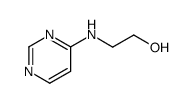 Ethanol, 2-(4-pyrimidinylamino)- (7CI,8CI,9CI) structure