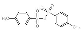 Benzenesulfonothioicacid, 4-methyl-, anhydrosulfide (9CI) structure