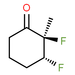 Cyclohexanone, 2,3-difluoro-2-methyl-, cis- (9CI)结构式