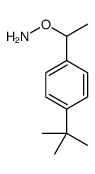 O-[1-(4-tert-butylphenyl)ethyl]hydroxylamine Structure
