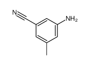 3-氨基-5-甲苯腈结构式