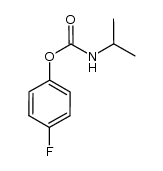 4-fluorophenyl isopropylcarbamate Structure