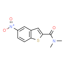 N,N-Dimethyl-5-nitro-1-benzothiophene-2-carboxamide图片