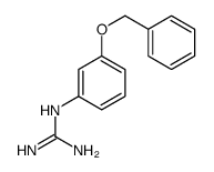 2-(3-phenylmethoxyphenyl)guanidine Structure
