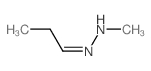 Propanal, 2-methylhydrazone结构式