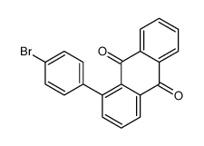 1-(4-Bromophenyl)-9,10-anthraquinone结构式