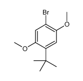 1-bromo-4-tert-butyl-2,5-dimethoxybenzene Structure