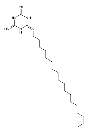 2-N-octadecyl-1,3,5-triazine-2,4,6-triamine structure