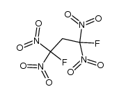 1,3-difluoro-1,1,3,3-tetranitropropane结构式