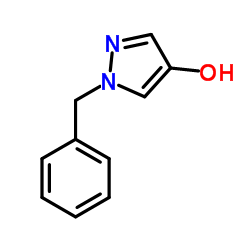 1-Benzyl-1H-pyrazol-4-ol structure