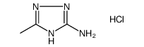 5-Methyl-4H-1,2,4-triazol-3-amine hydrochloride Structure