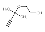 Ethanol,2-[(1,1-dimethyl-2-propyn-1-yl)oxy]- Structure