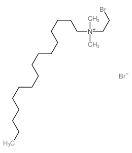 1-Hexadecanaminium,N-(2-bromoethyl)-N,N-dimethyl-, bromide (1:1)结构式