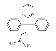 Benzenepropanamine,N,N-dimethyl-g,g-diphenyl-结构式