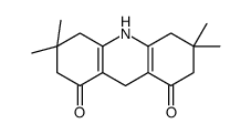 3,3,6,6-tetramethyl-2,4,5,7,9,10-hexahydroacridine-1,8-dione Structure
